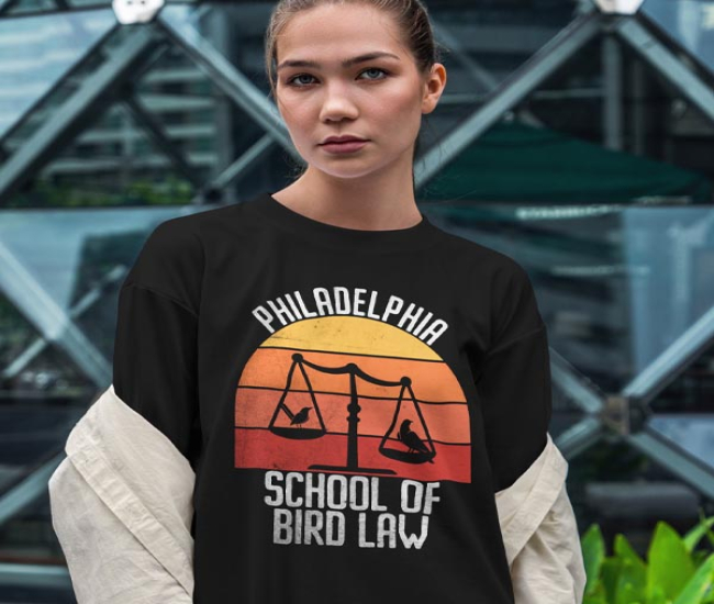 School of Bird Law Tee