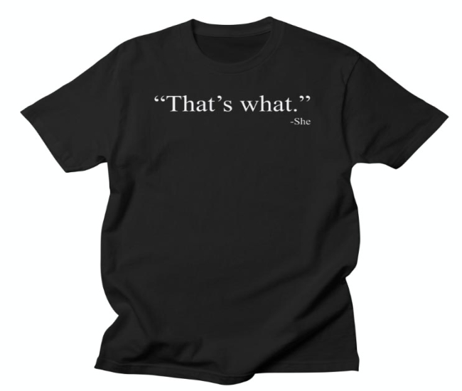 That's What She Said