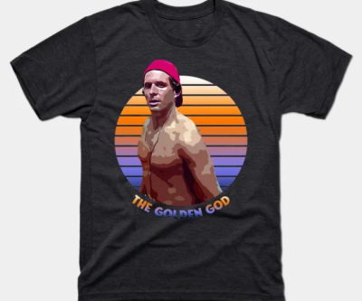 Golden God Retro T-Shirt